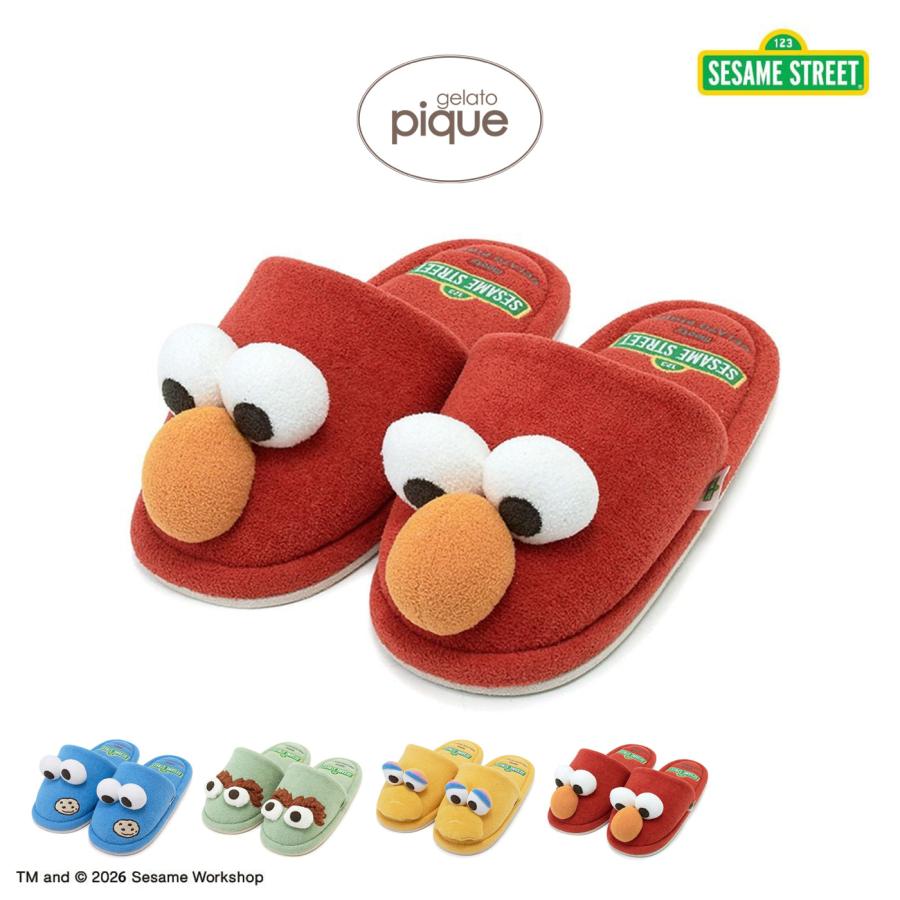 gelato pique（ジェラートピケ） SESAME STREET ルームシューズ