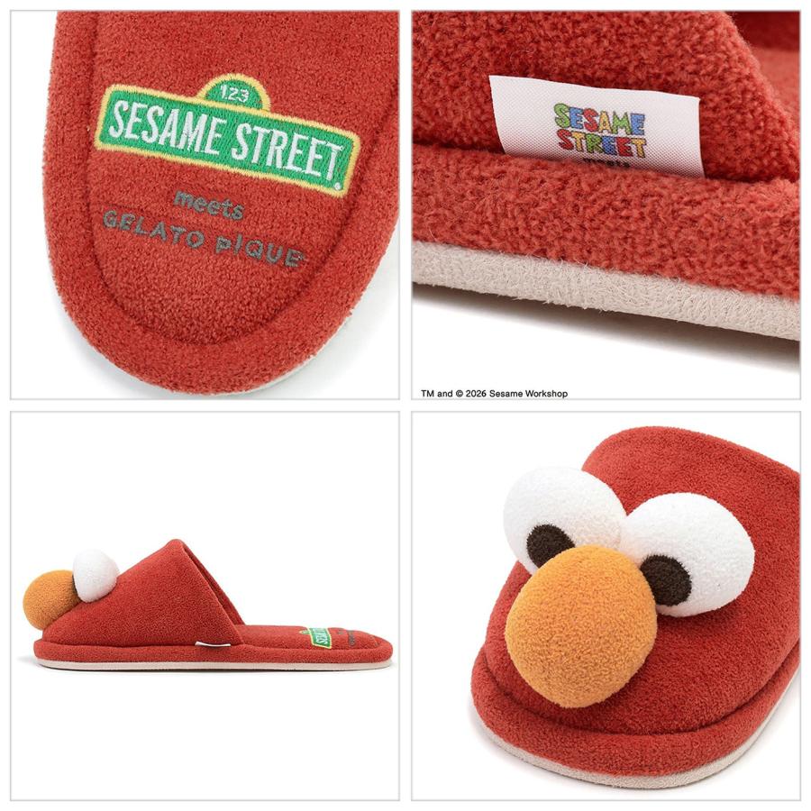 gelato pique（ジェラートピケ） SESAME STREET ルームシューズ