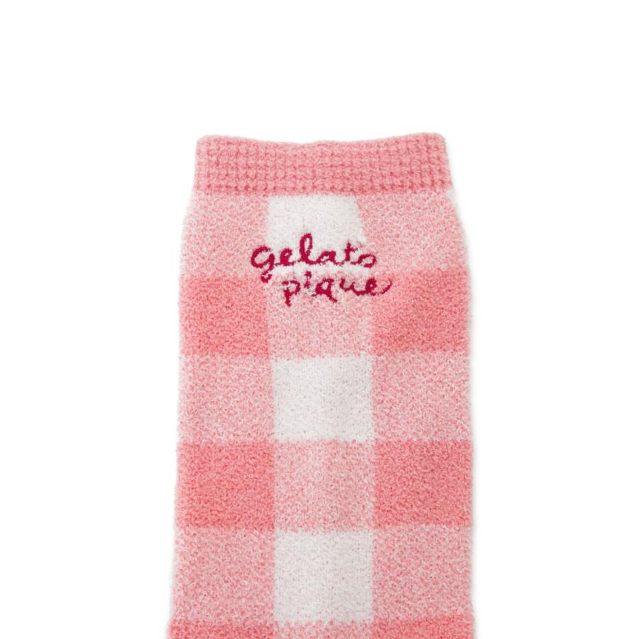 新品未使用　GELATO PIQUE ユニコーン柄　ルームウェア　靴下　福袋 gelato pique（ジェラートピケ） エアリーモコギンガムチェック柄