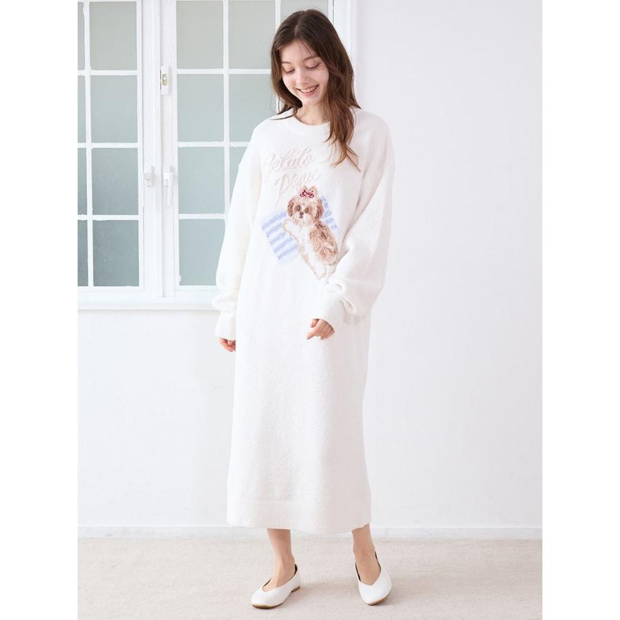 gelato pique ジェラートピケ シーズ―ジャガードワンピース