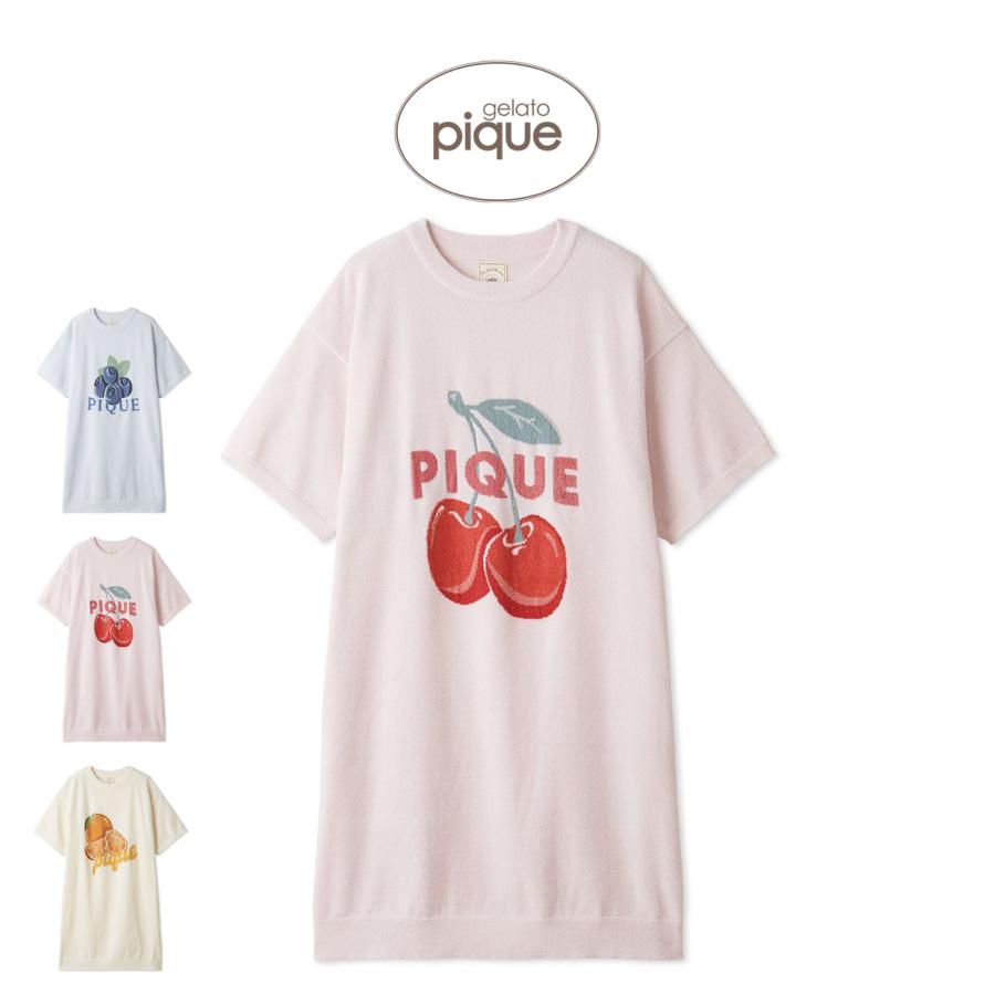 gelato pique（ジェラートピケ） スムーズィーフルーツジャガード