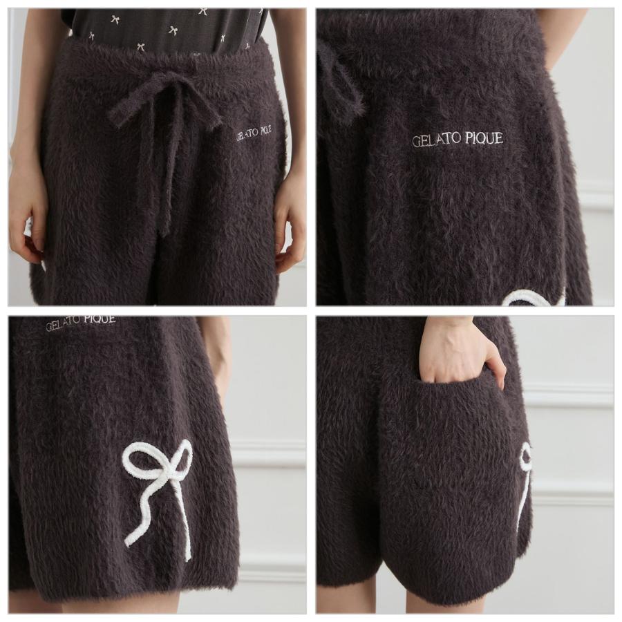 ジェラートピケ　ハロウィン GHOSTプルオーバー　ショートパンツセット ジェラートピケ ハロウィン GHOSTプルオーバー ショートパンツ