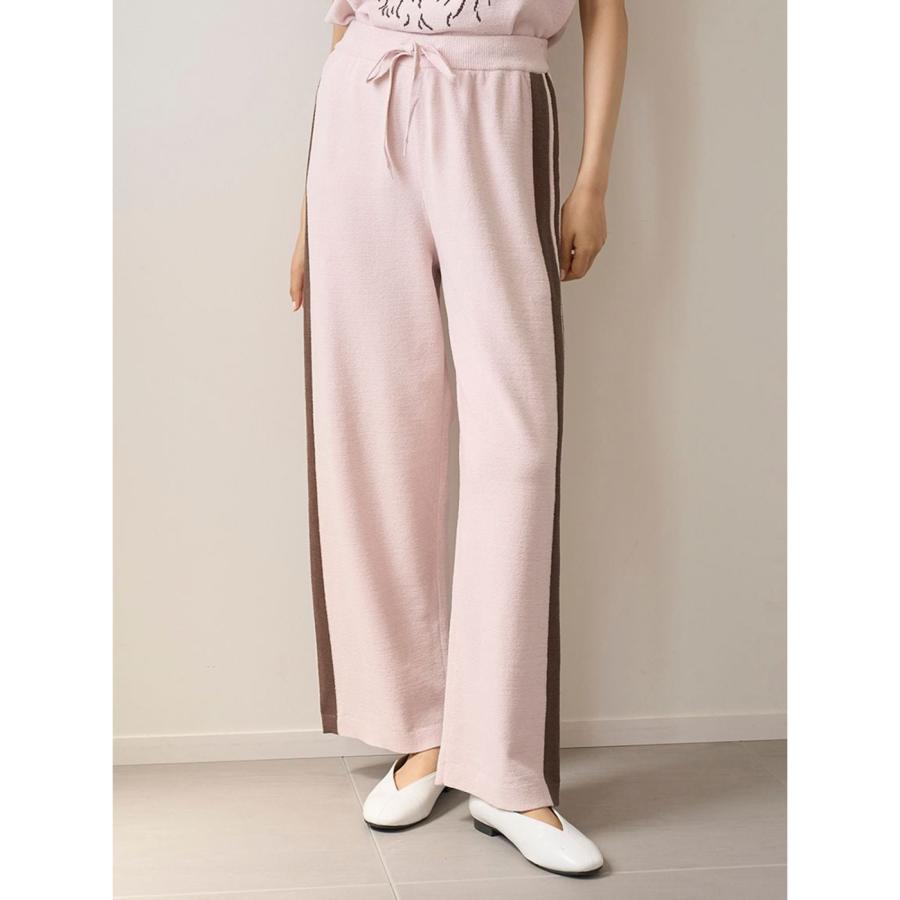 ジェラートピケ ルームウェア 上下 gelato pique ジェラートピケ エアリーモコラインロングパンツ