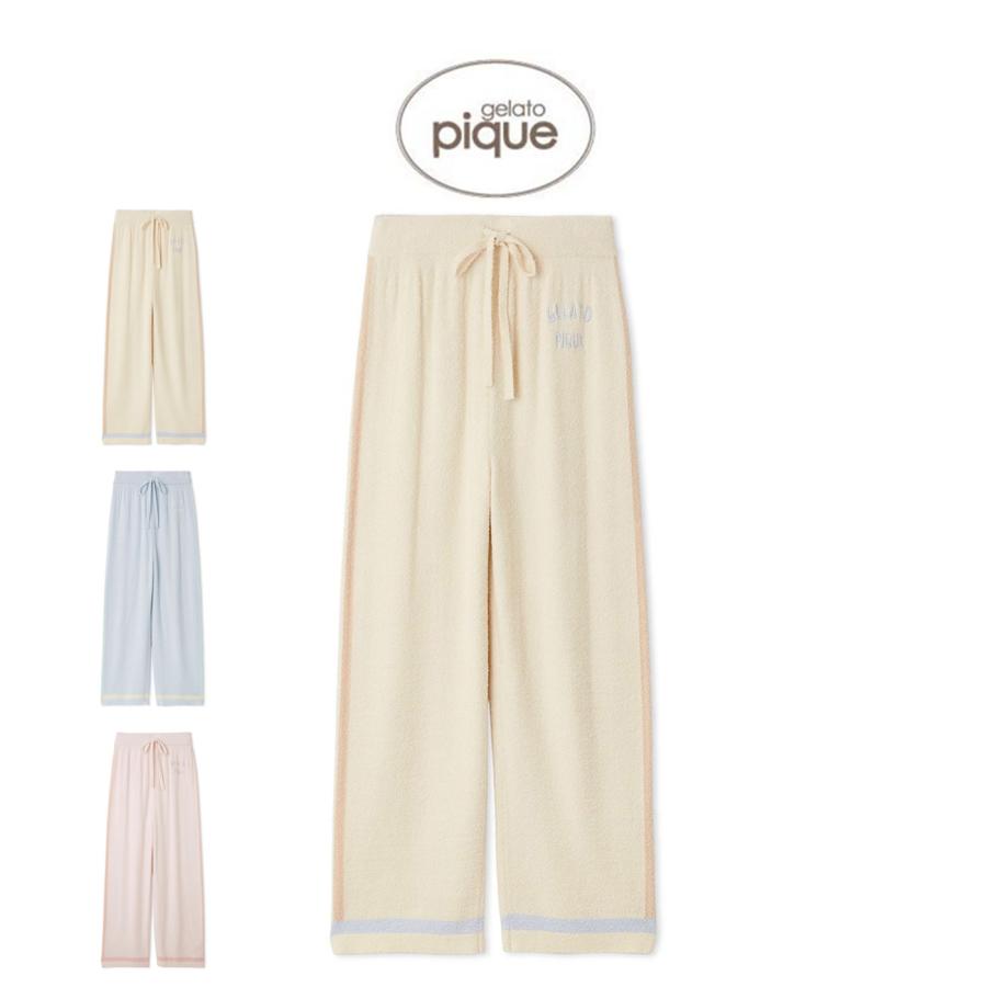 ジェラートピケ　ルームウェア　パジャマ　ロングパンツ　上下セット　スムーズィー 楽天市場】gelato pique ジェラートピケ インレイロゴロング