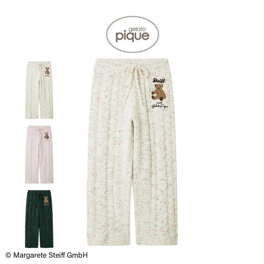 gelato pique（ジェラートピケ） Steiff パウダーネップアランロング