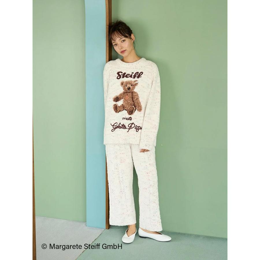 gelato pique（ジェラートピケ） Steiff パウダーネップアランロング