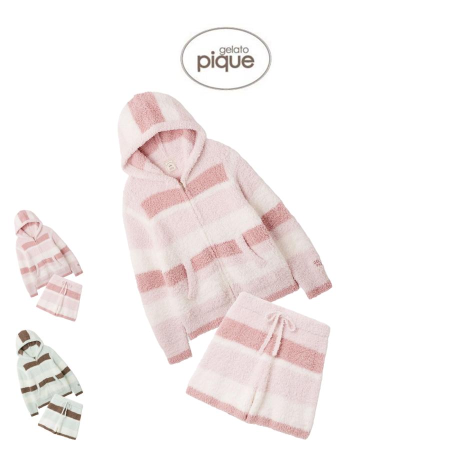 ジェラートピケ ビッグパーカー ワンピース レッグウォーマー パンツ