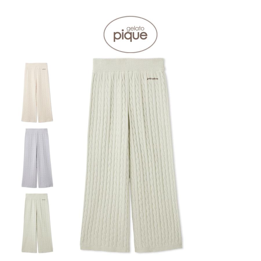 gelato pique（ジェラートピケ） エアリーモコアランロングパンツ
