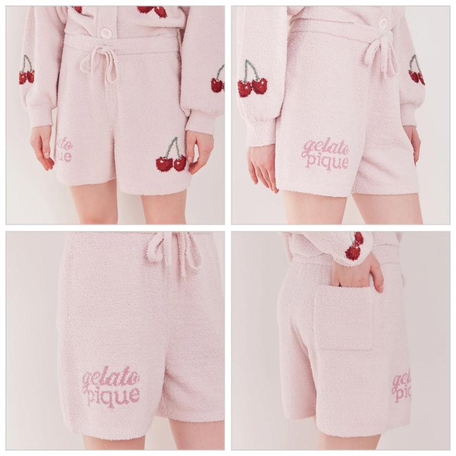 gelato pique（ジェラートピケ） ベビモコチェリージャガードショート