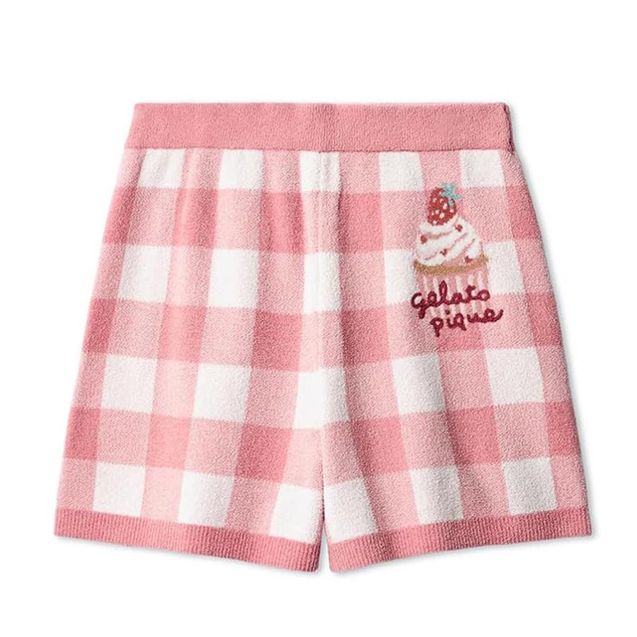 gelato pique（ジェラートピケ） エアリーモコギンガムチェック柄