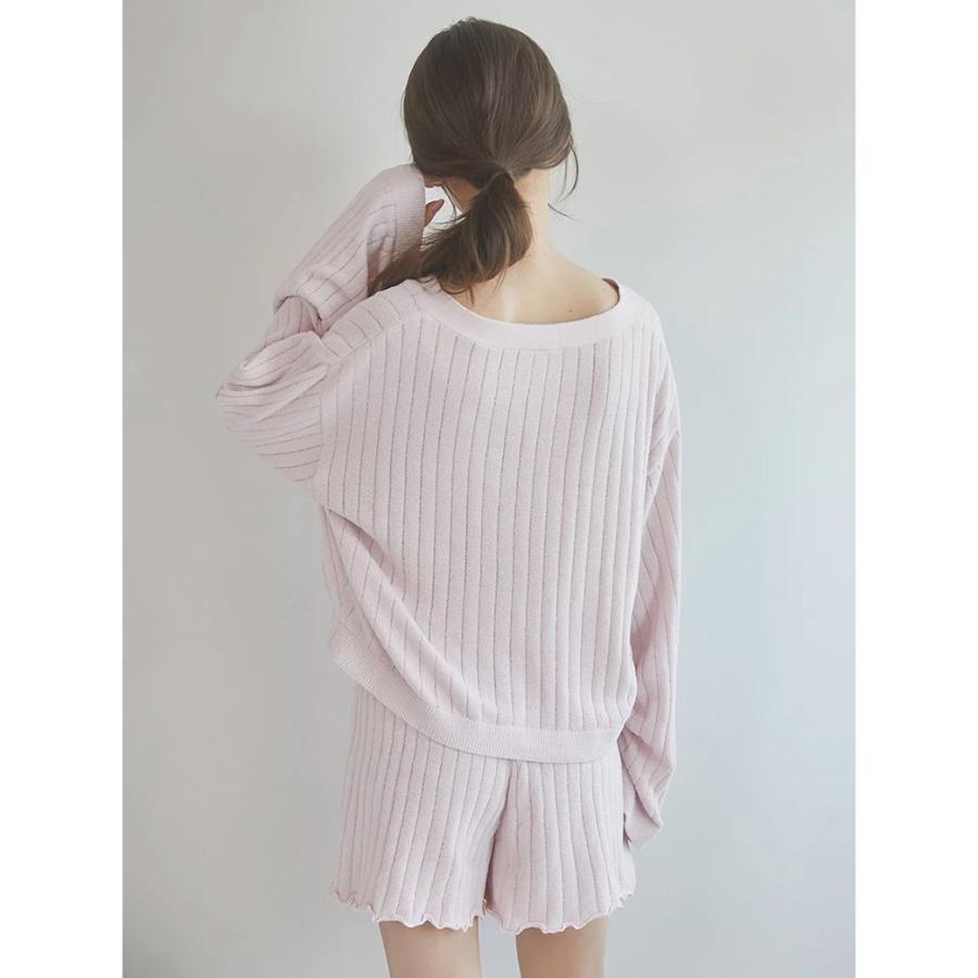 gelato pique ジェラートピケ リブカーディガン pwnt251126