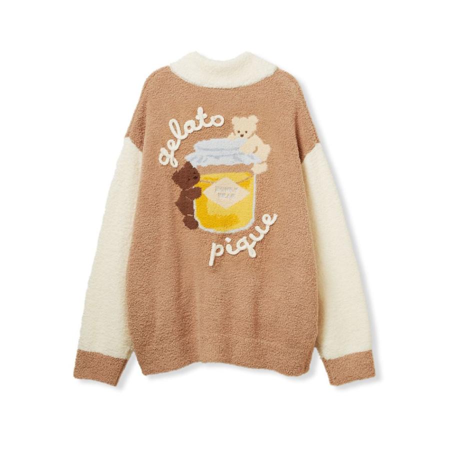 gelato pique ジェラートピケ ベビモコはちみつベアピケジャン