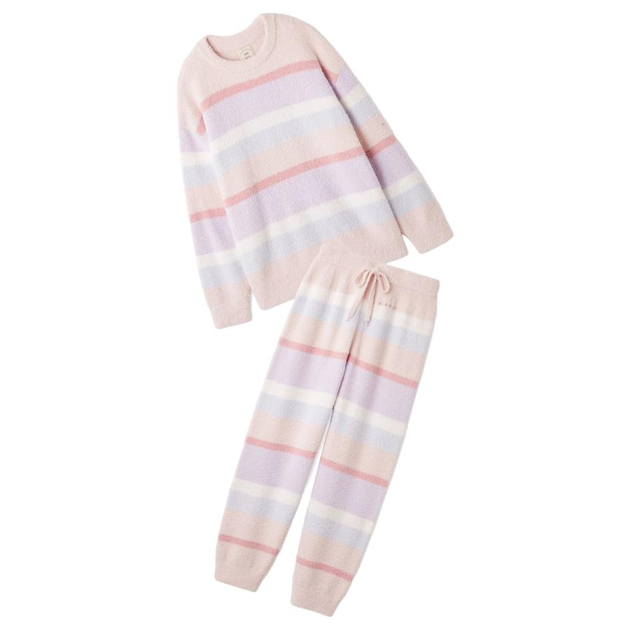 gelato pique ジェラートピケ ベビモコカラフルボーダープルオーバー