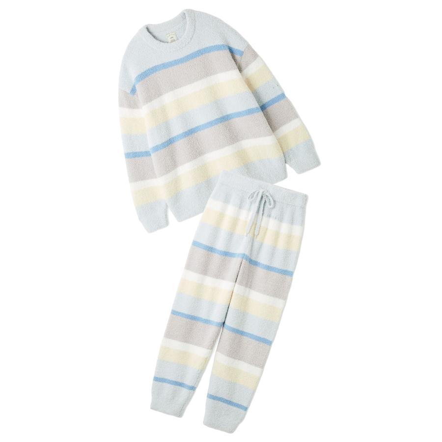 gelato pique ジェラートピケ ベビモコカラフルボーダープルオーバー