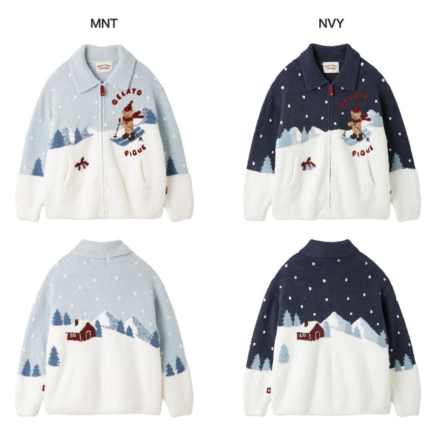 gelato pique（ジェラートピケ） HOLIDAY スキーベアジャガード