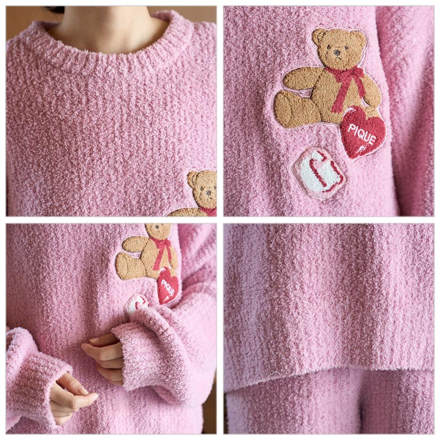 gelato pique ジェラートピケ ベビモコベアさがらプルオーバー