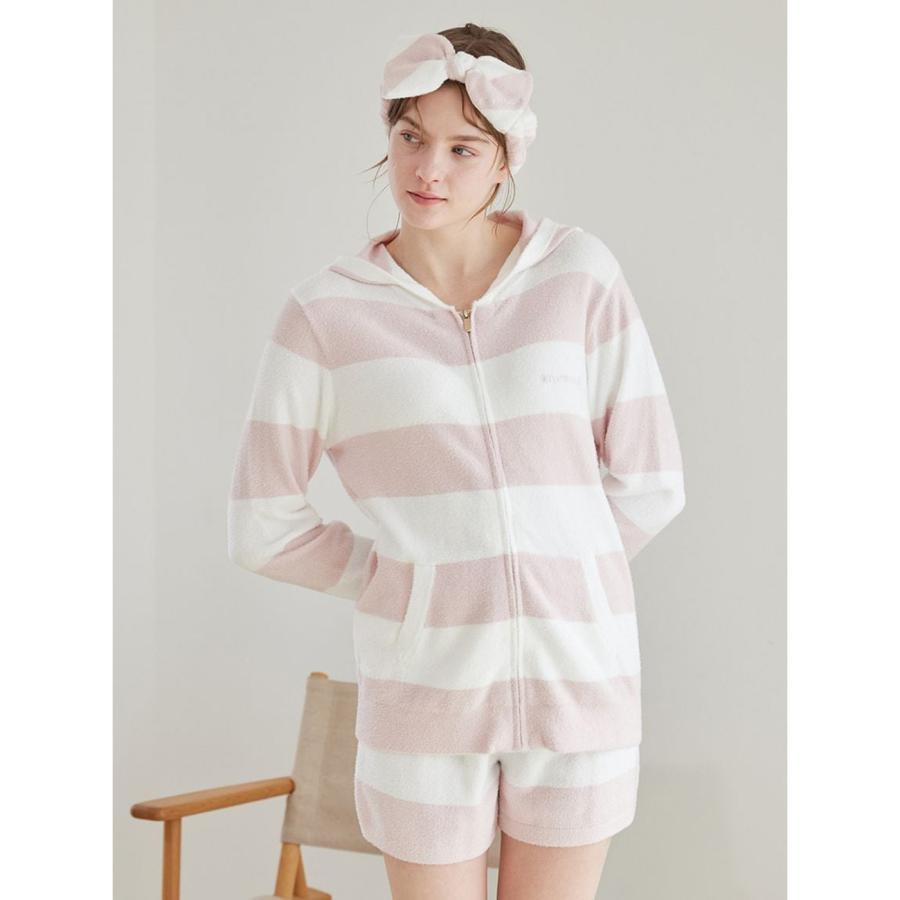 gelato pique（ジェラートピケ） スムーズィー2ボーダーパーカー