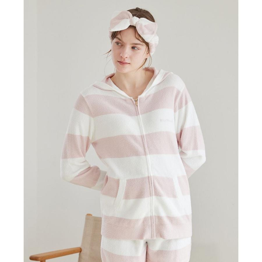 gelato pique（ジェラートピケ） スムーズィー2ボーダーパーカー