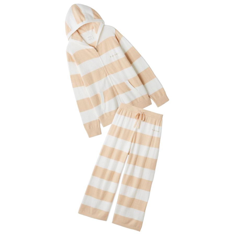 gelato pique（ジェラートピケ） スムーズィー2ボーダーパーカー