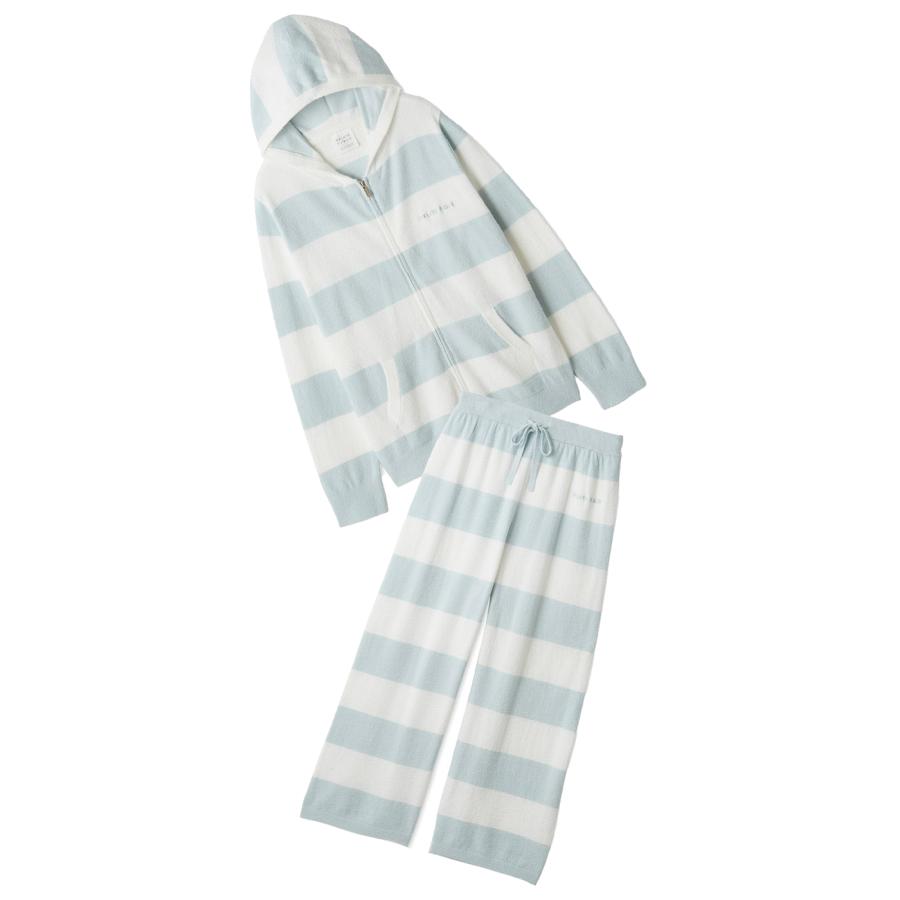 gelato pique（ジェラートピケ） スムーズィー2ボーダーパーカー