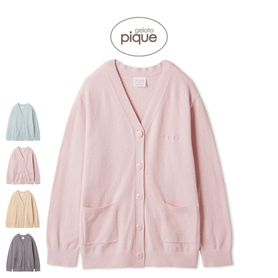 gelato pique（ジェラートピケ） スムーズィーカーディガン pwnt261008
