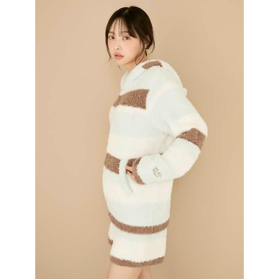 gelato pique（ジェラートピケ） ジェラートランダムボーダーパーカー