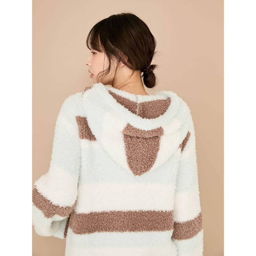 gelato pique（ジェラートピケ） ジェラートランダムボーダーパーカー