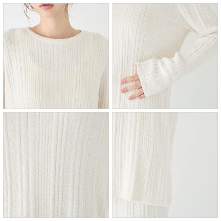 gelato pique（ジェラートピケ） 調温スムーズィーランダムリブプル