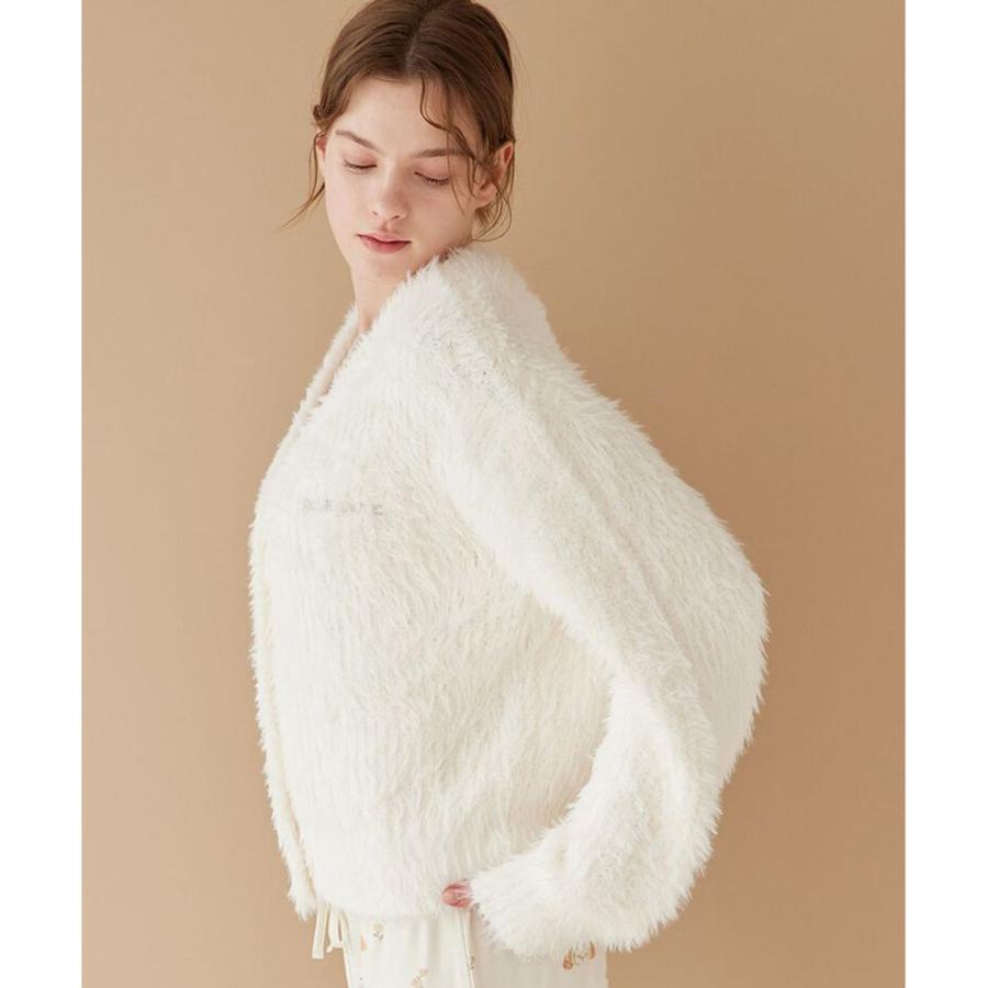 gelato pique（ジェラートピケ） フェザーカーディガン pwnt261041