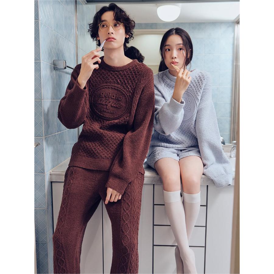 gelato pique（ジェラートピケ） Valentine アランプルオーバー