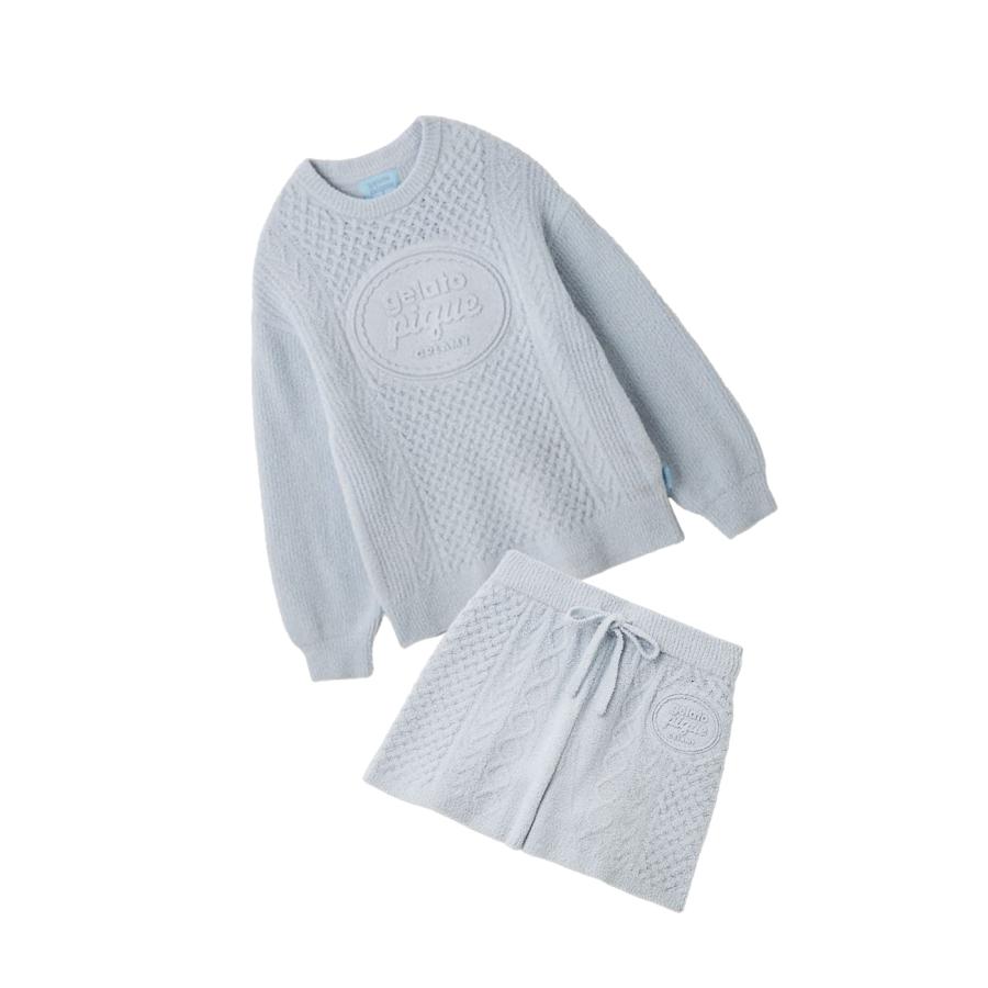 gelato pique（ジェラートピケ） Valentine アランプルオーバー