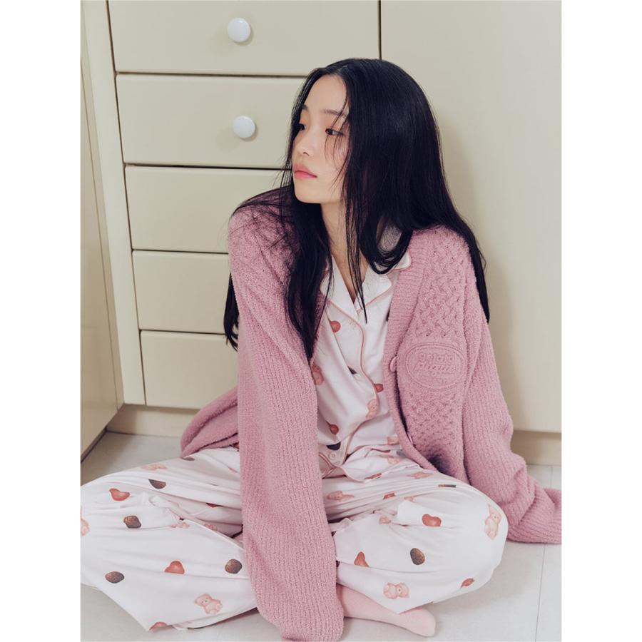 gelato pique（ジェラートピケ） Valentine アランカーディガン