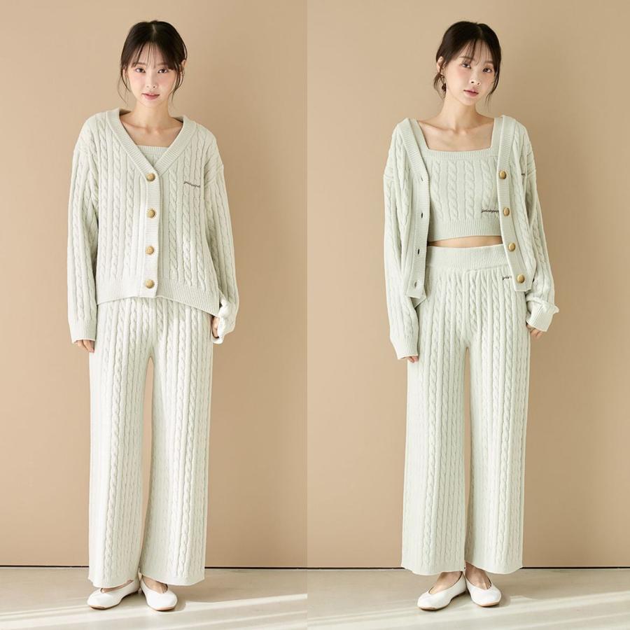 gelato pique（ジェラートピケ） エアリーモコアランカーディガン