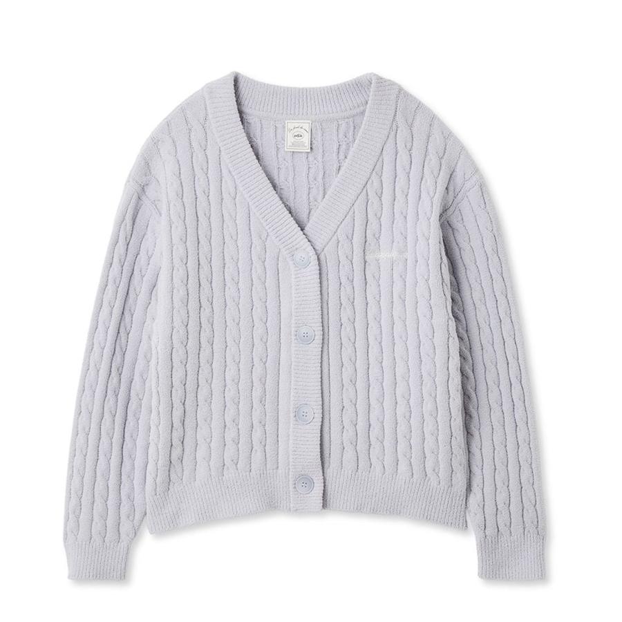 gelato pique（ジェラートピケ） エアリーモコアランカーディガン