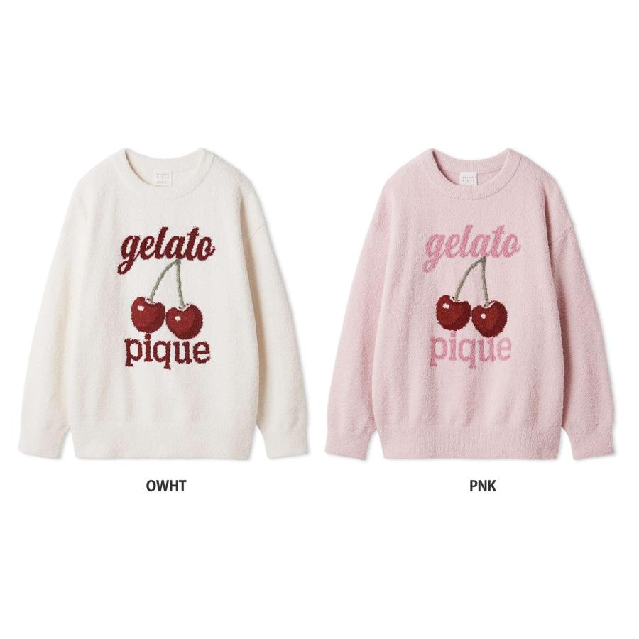 gelato pique（ジェラートピケ） ベビモコチェリージャガードプル