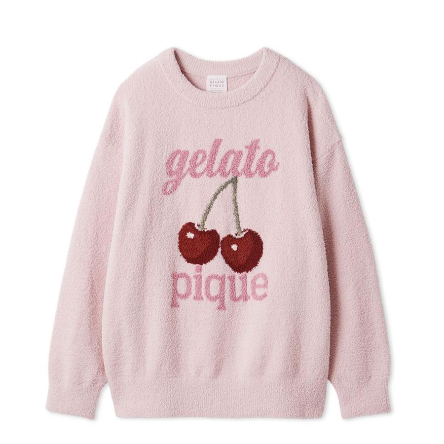 gelato pique（ジェラートピケ） ベビモコチェリージャガードプル