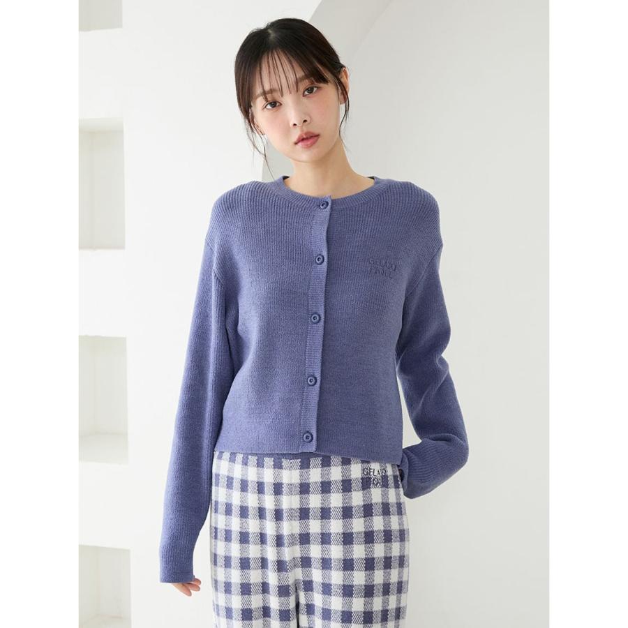 gelato pique（ジェラートピケ） WhiteDay リブカーディガン&チェック