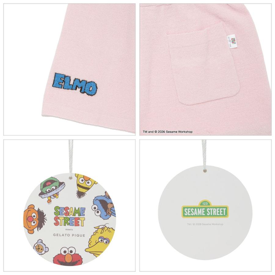 gelato pique（ジェラートピケ） SESAME STREET エアリーモコ