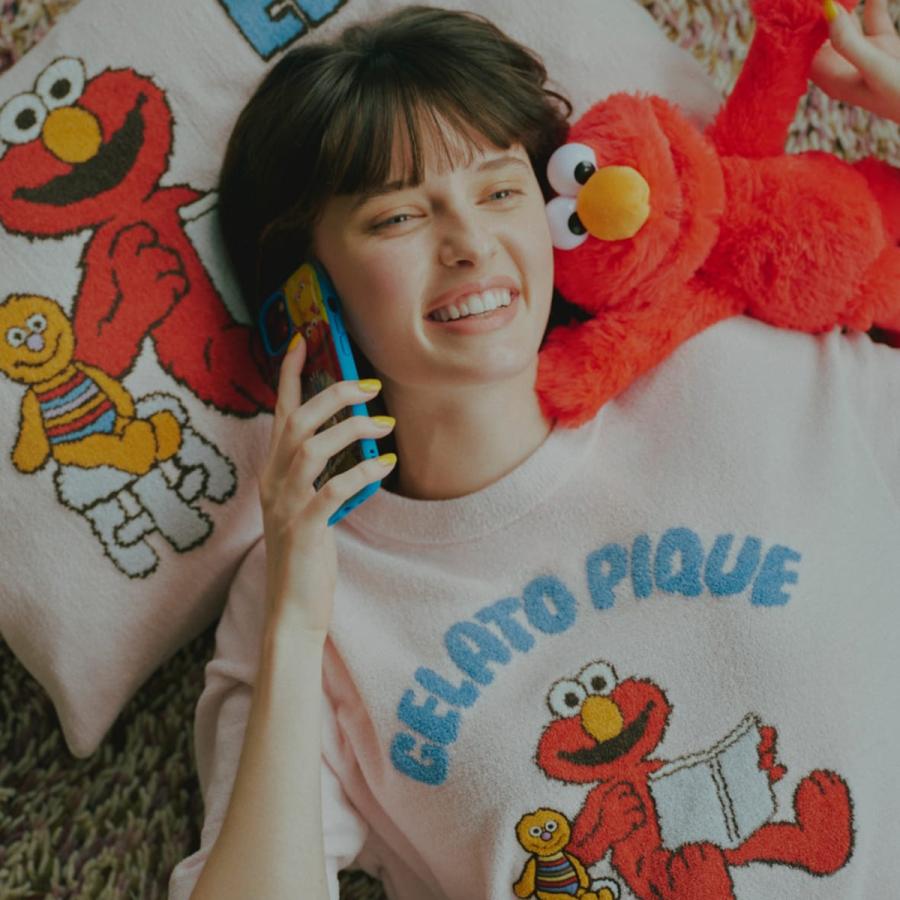 gelato pique（ジェラートピケ） SESAME STREET エアリーモコ