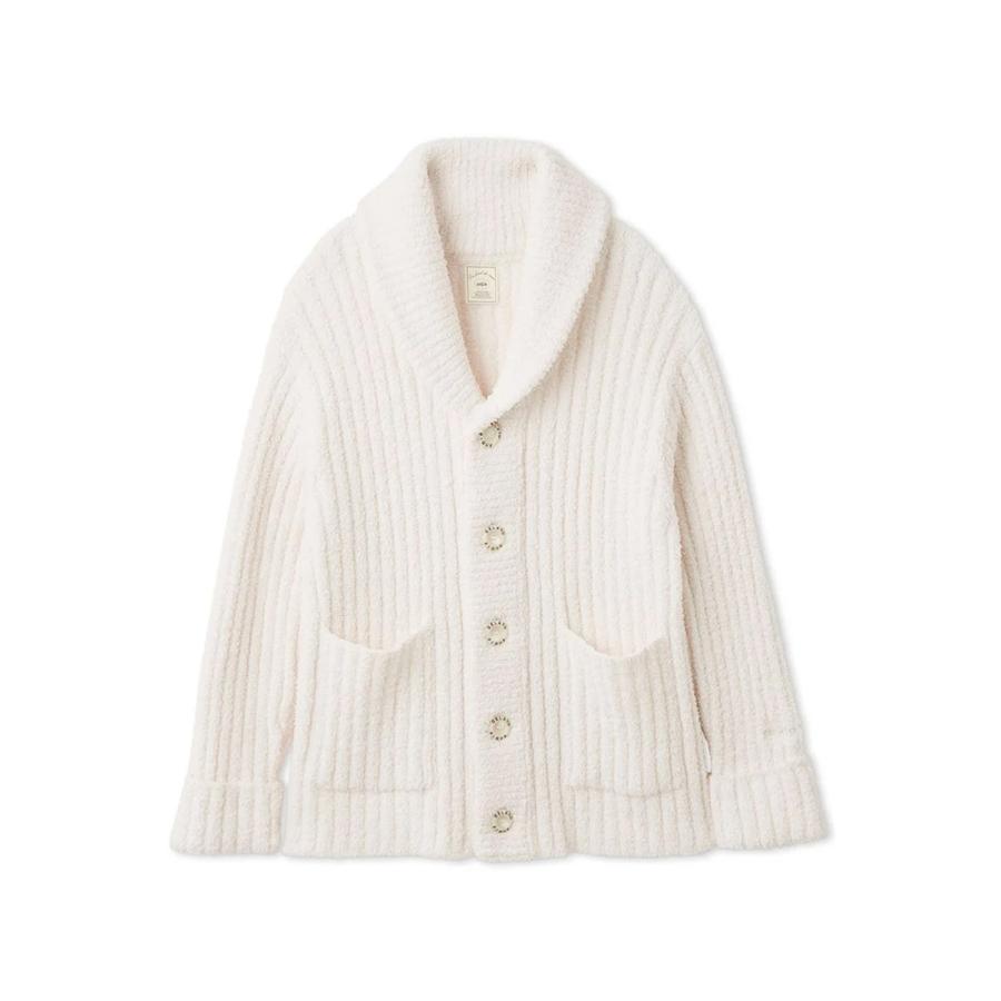 gelato pique（ジェラートピケ） パウダーリブショールカーディガン