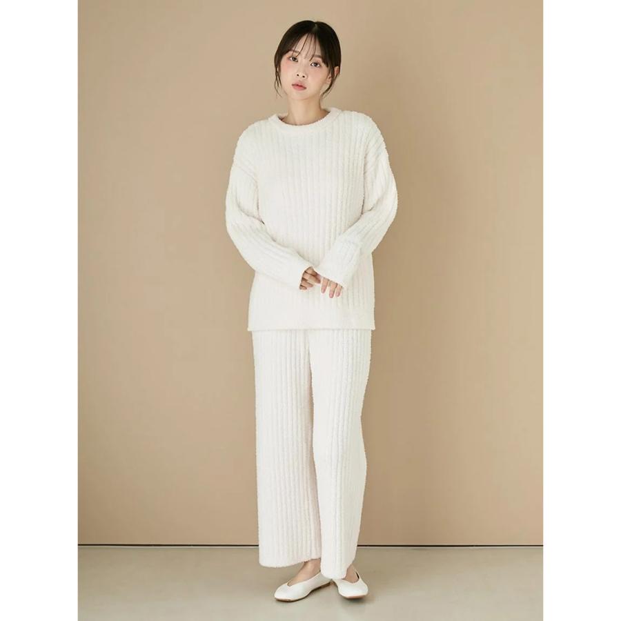 gelato pique（ジェラートピケ） パウダーリブプルオーバー pwnt261121