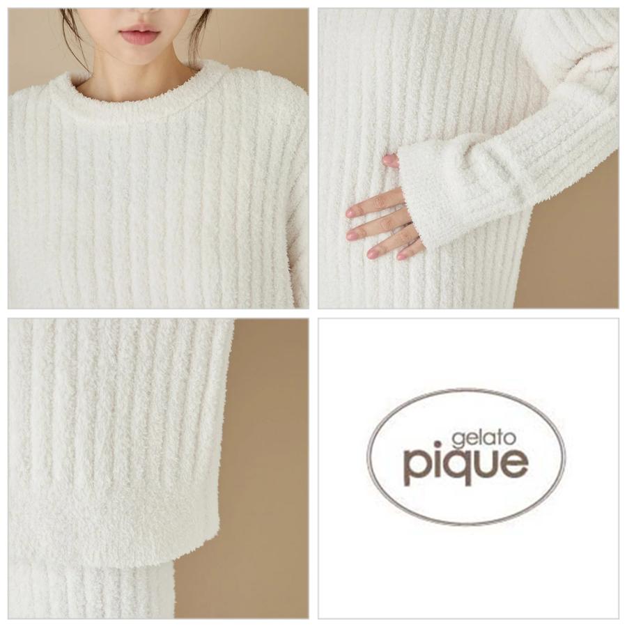 gelato pique（ジェラートピケ） パウダーリブプルオーバー&ロング