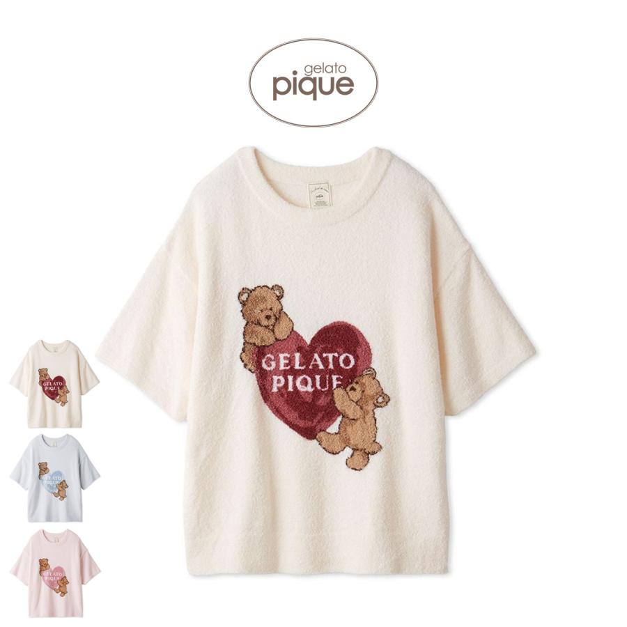 ★激レア★人気即完売★新品未使用 ジェラートピケ ベアジャガードドレス gelato pique（ジェラートピケ） 接触冷感 スムーズィーBEAR HEART