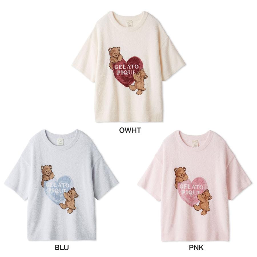 gelato pique（ジェラートピケ） 接触冷感 スムーズィーBEAR HEART