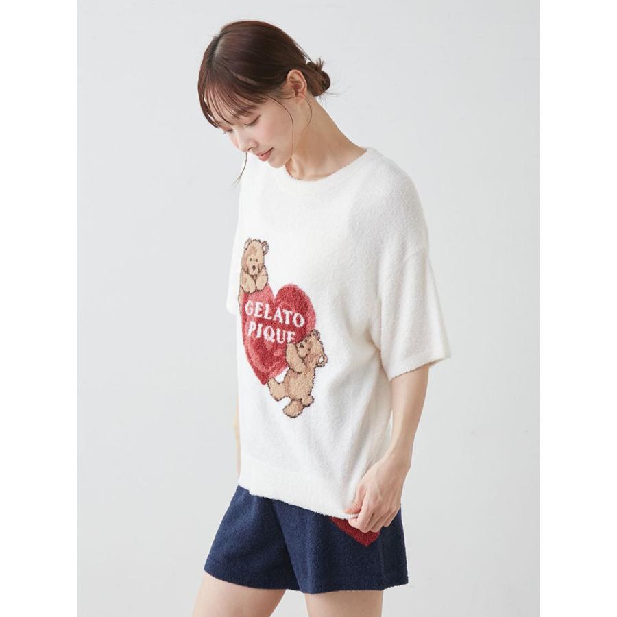 gelato pique（ジェラートピケ） 接触冷感 スムーズィーBEAR HEART