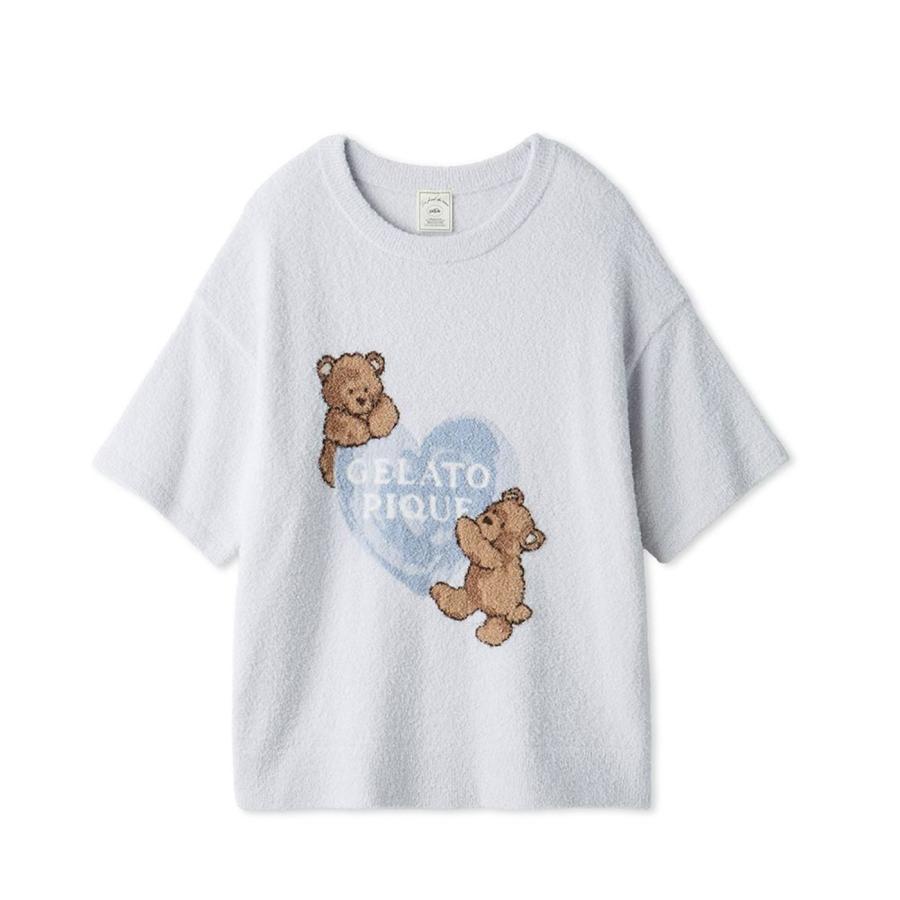 gelato pique（ジェラートピケ） 接触冷感 スムーズィーBEAR HEART