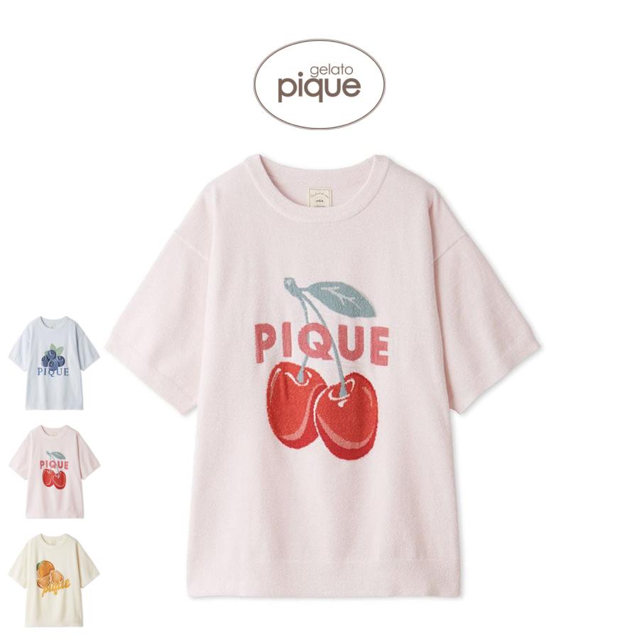 gelato pique（ジェラートピケ） スムーズィーフルーツジャガードプル