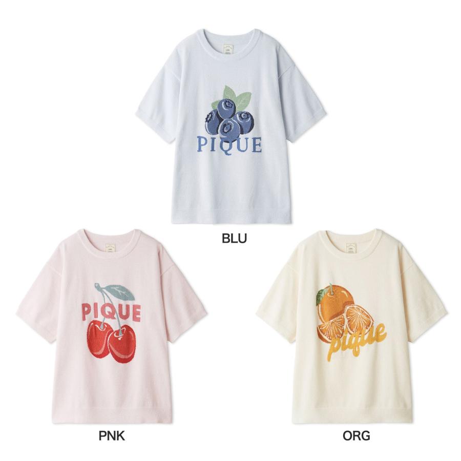 gelato pique（ジェラートピケ） スムーズィーフルーツジャガードプル