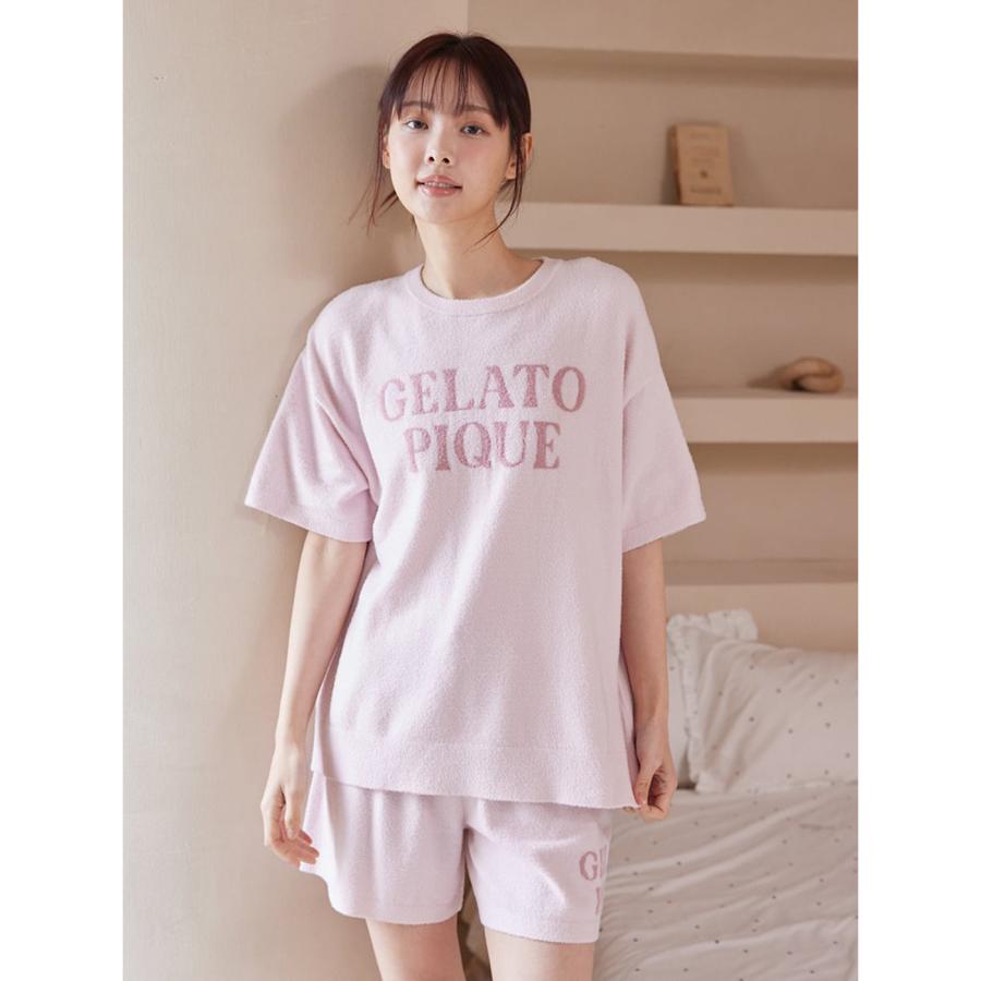 gelato pique（ジェラートピケ） スムーズィーロゴジャガードプル
