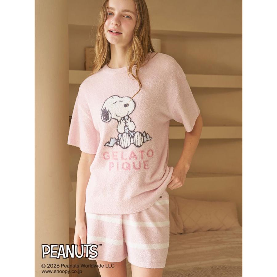 gelato pique（ジェラートピケ） PEANUTS スムーズィージャガードプル